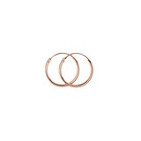 Hoops Silver 925 Gold-plated