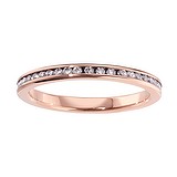 Stainless steel ring Stainless Steel PVD-coating (gold color) zirconia