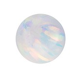 Piercingball Synthetic opal