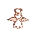 Silver pendant Silver 925 Gold-plated Angel Wings