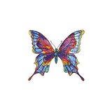 Fake-Tattoo Auf Papier gedruckte Farbe Hautverträglicher Klebstoff Schmetterling Sommervogel