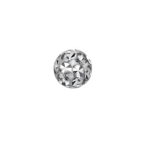 Piercingball Crystal Surgical Steel 316L Epoxy