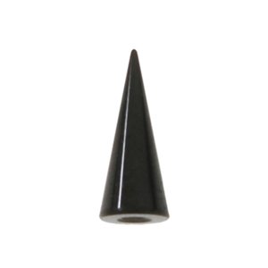 1.2mm Chiusura a piercing Metallo chirurgico 316L Rivestimento PVD (nero)