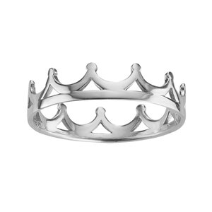 ring Zilver 925 kroon