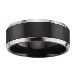 Titan Ring Titanium PVD laag (zwart)