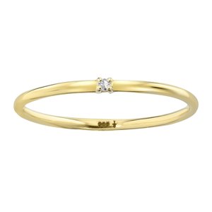 Gouden Ring Goud 14K Laboratorium diamant