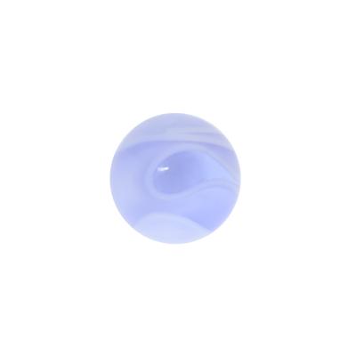1.2mm Balle de piercing Verre en acrylique Vague Onde Lame