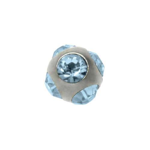 1.2mm Piercing-Kugel Kristall Chirurgenstahl 316L