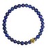 Bracelet Acier inoxydable Revêtement PVD (couleur or) Lapis-lazuli Étoile