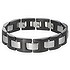 Bracelet Stainless Steel Black PVD-coating