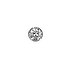 1.2mm Piercing ball Crystal Surgical Steel 316L Epoxy