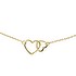 Neck jewelry Silver 925 Gold-plated Heart Love