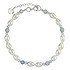 Bracelet Silver 925 Fresh water pearl Agate