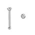Nose piercing Surgical Steel 316L Crystal