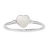 zilveren-ring Zilver 925 Schelpen hart liefde
