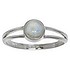 Ring Silver 925 Rainbow Moonstone
