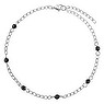 Anklet Stainless Steel Synthetic Pearls