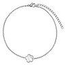 Anklet Stainless Steel Mother of Pearl Flower