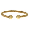 Bracelet rigide Acier inoxydable Revêtement d´or (doré)