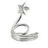 Ear clip Silver 925 Star