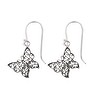 Kids earrings Silver 925 Butterfly