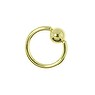 Pin Surgical Steel 316L Gold-plated