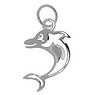 Kleiner Silber-Anhänger Silber 925 Delphin Delfin